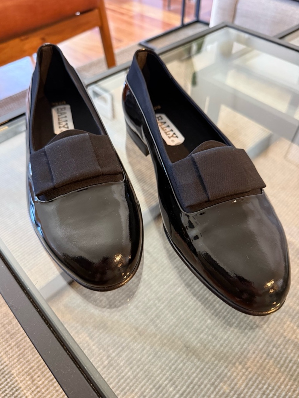 Bally Men’s Formal Patent Leather Loafers
